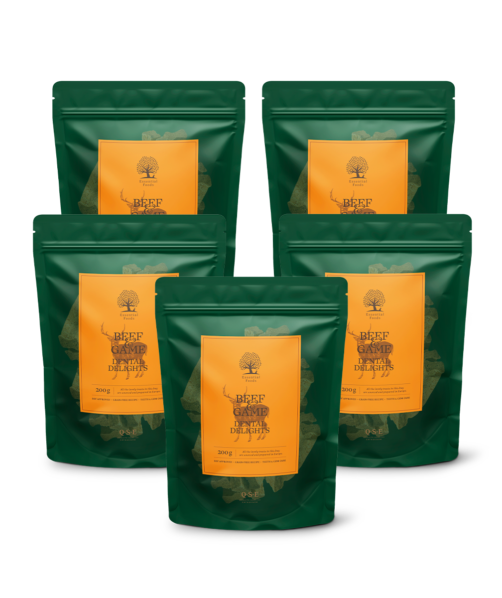 5 x GRAIN-FREE BEEF & GAME DENTAL DELIGHTS