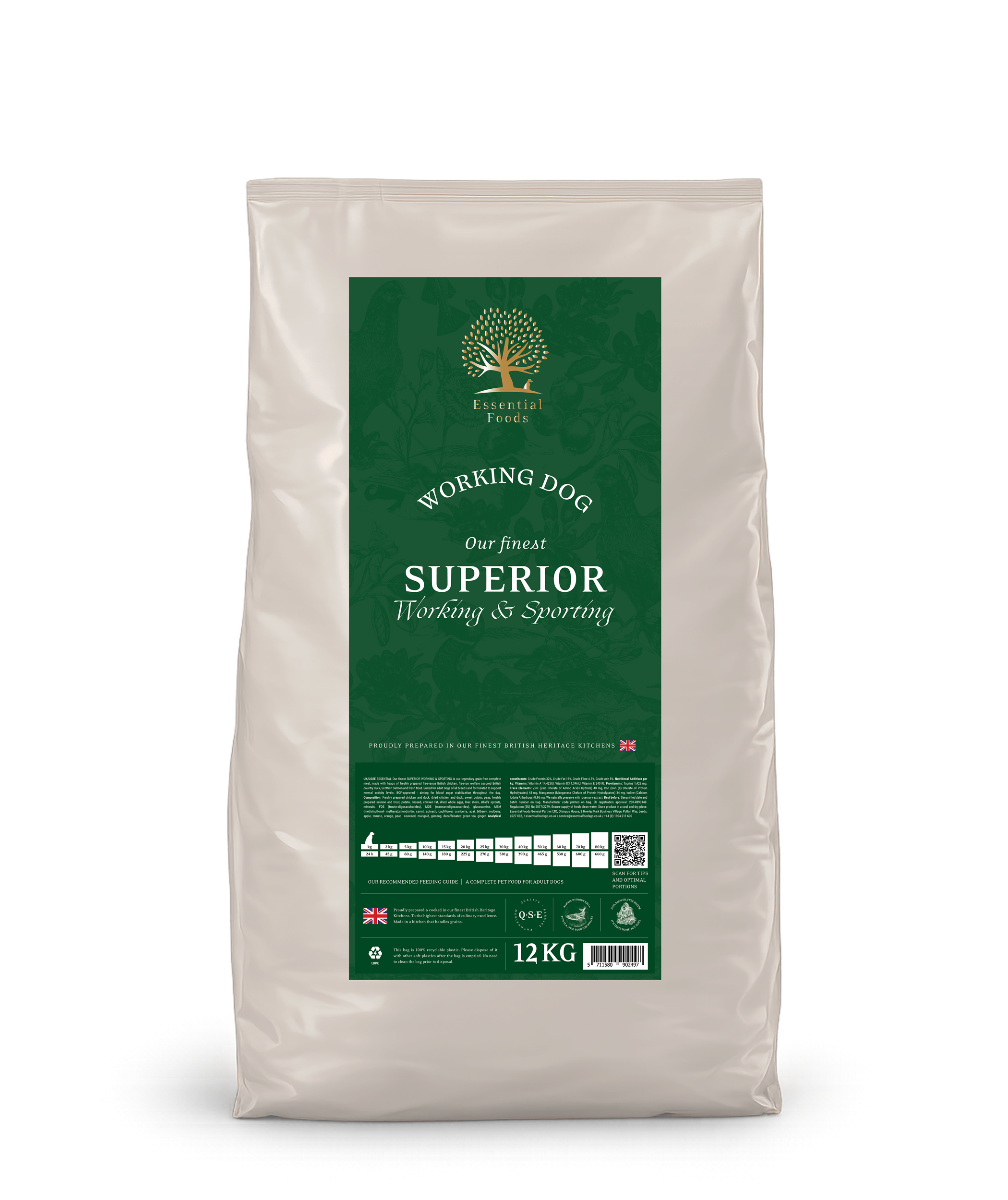 SUPERIOR WORKING & SPORTING, 12KG